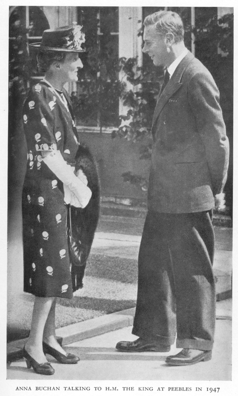 Anna Buchan and King George VI