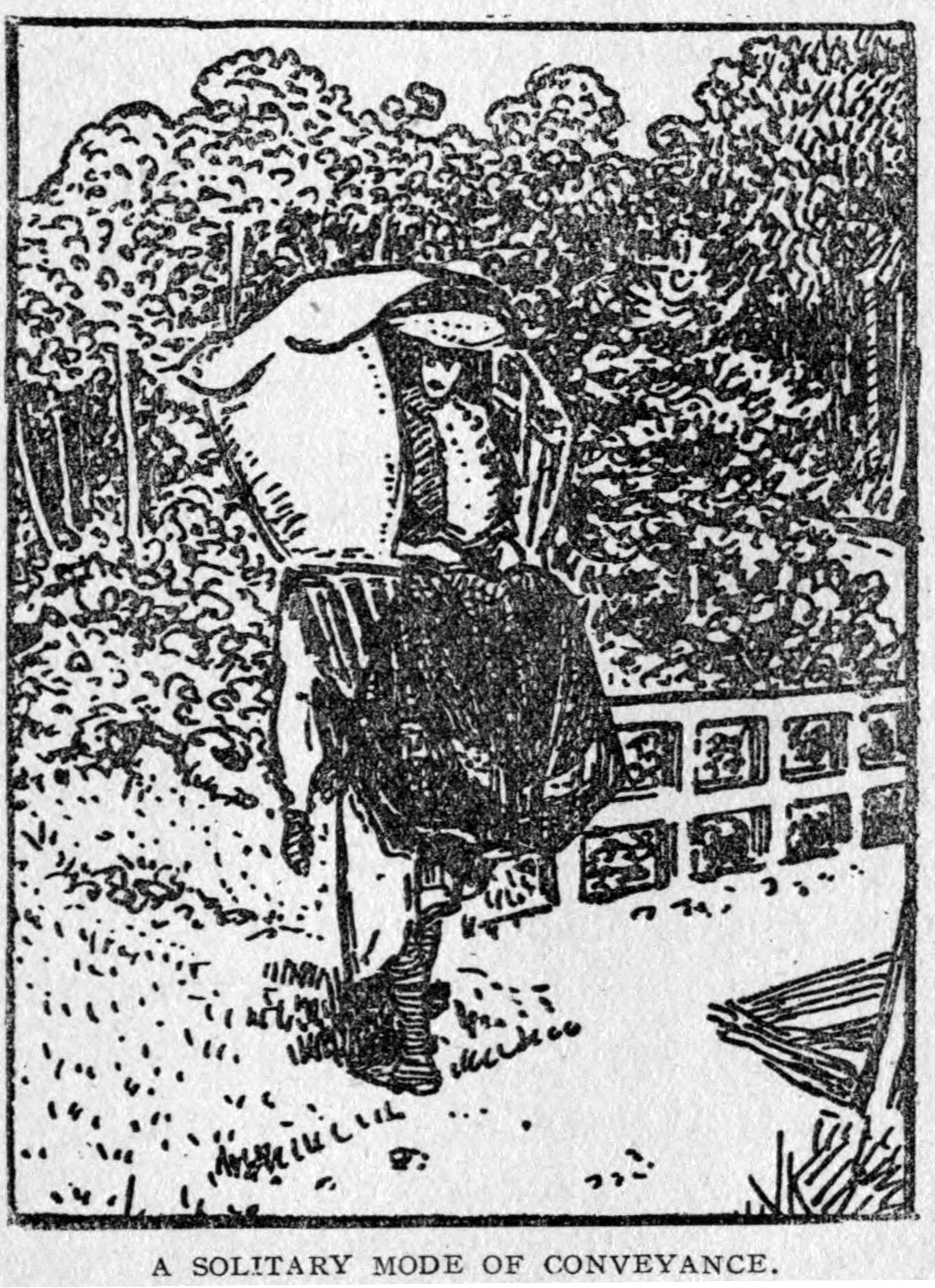 Solitary Mode of Conveyance