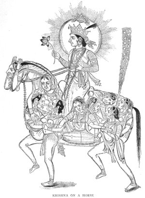 Krishna on a Horse