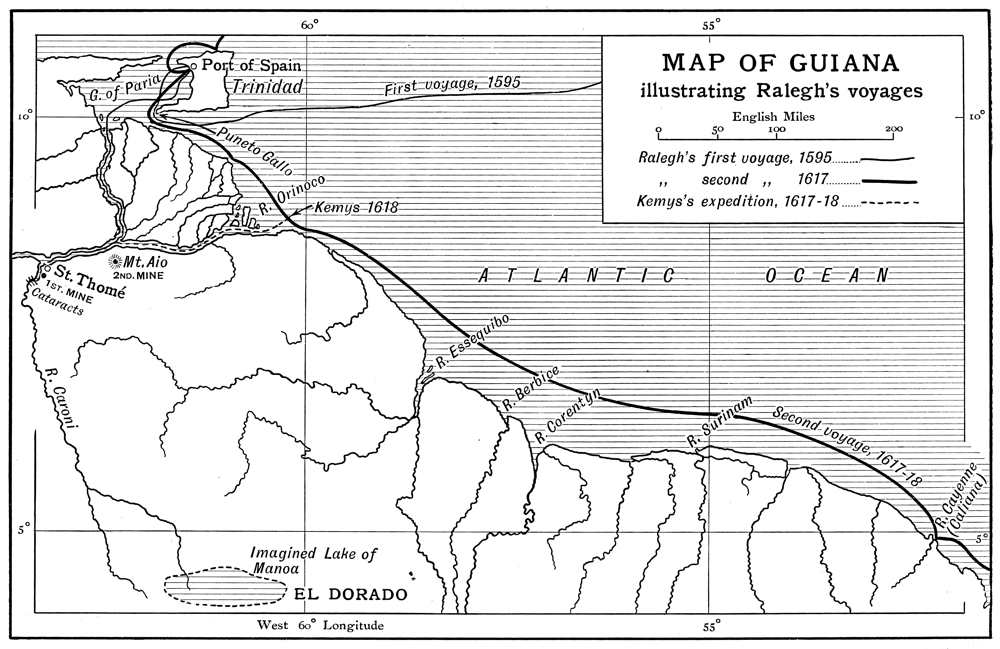 Map of Guiana