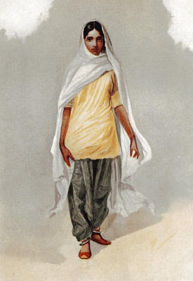 Dyer Girl in Ahmedabad