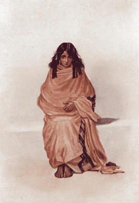 Toda Woman in the Nilgiries