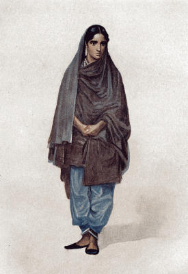 Mussulman Artisan from Káthiawád